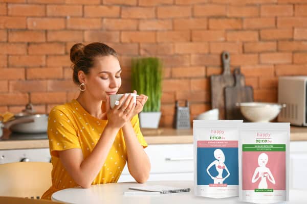 Cure détox et minceur Happy Detox Tea