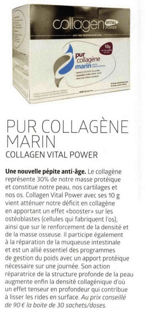 Anti-Age Magazine | Article about Collagen Vital Power