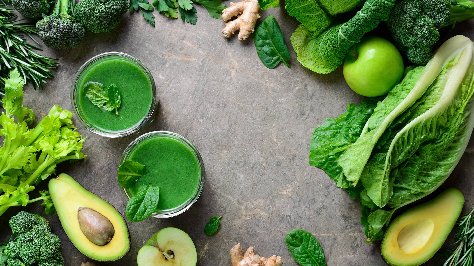 Une cure de légumes verts