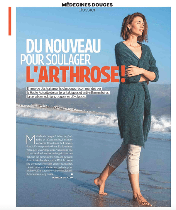 Magazine TOP SANTE - Article sur COLLAGEN VITAL POWER