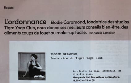 L'ordonnance d'Elodie Garamond