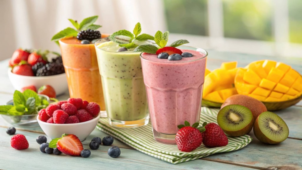 Nos recettes glacées et smoothies d’été au collagène marin