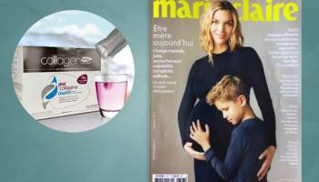 MARIE CLAIRE parle de COLLAGEN VITAL POWER dans son numéro de Janvier